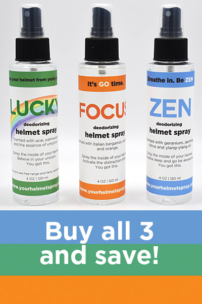 Set of All Three Helmet Sprays